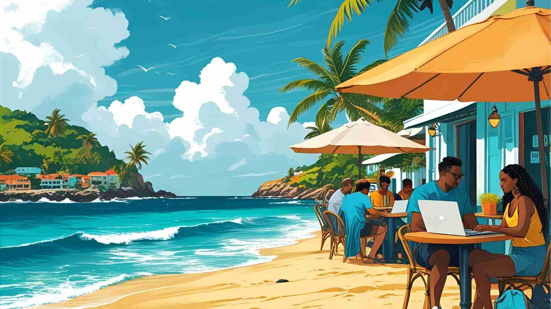 Caribbean Islands Transforming Into Digital Nomad Paradises