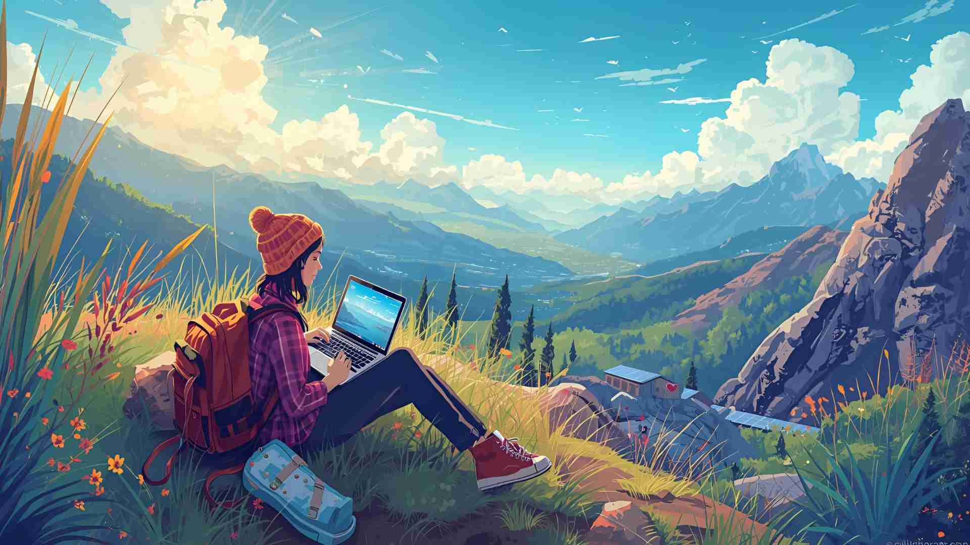 Digital Nomad Life and Sustainable Travel