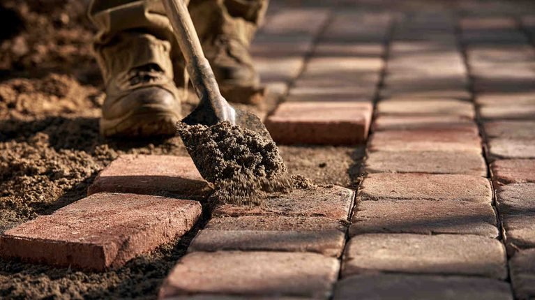 Applying Polymeric Sand to an Existing Patio or Walkway