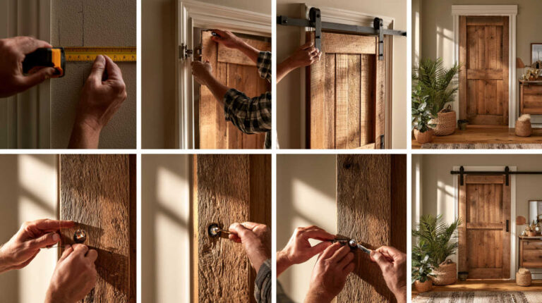 Barn Door On Hinges: Tips for Proper Installation