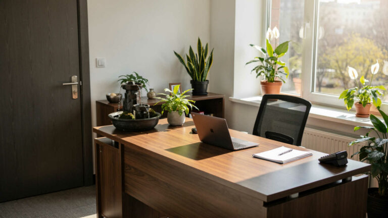 Feng Shui Guide to Office Desk Placement and Setup