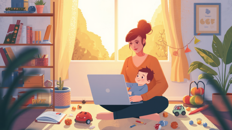 How to Work From Home With a Baby