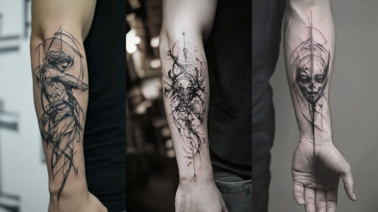 Sketch Arm Tattoo Designs 4K HD Download