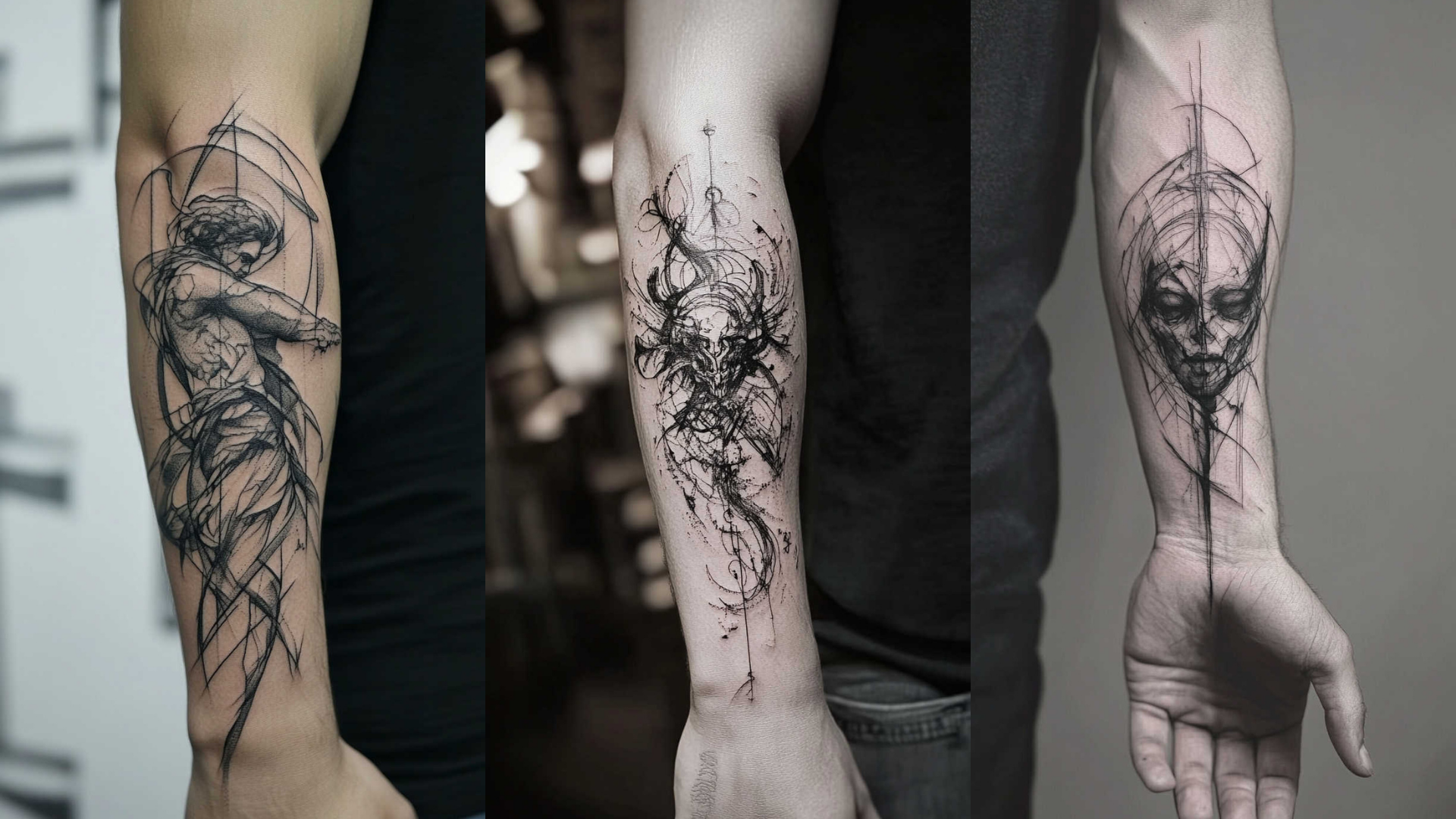 Sketch Arm Tattoo Designs 4K HD Download