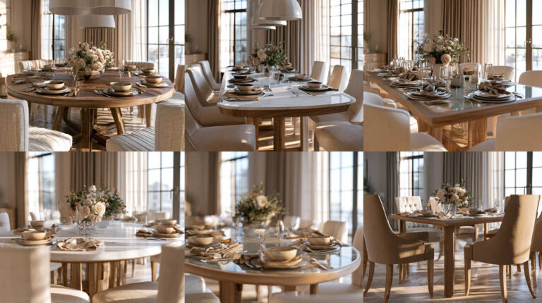 Dining Table Shapes: Which One Is Right for You?