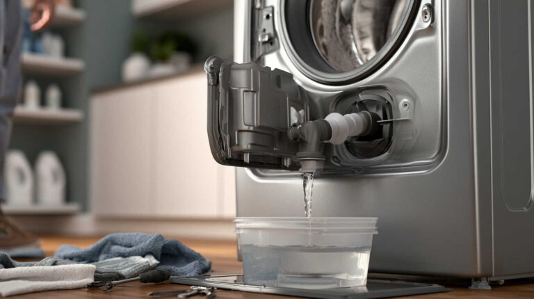 How to Drain a Kenmore Washer