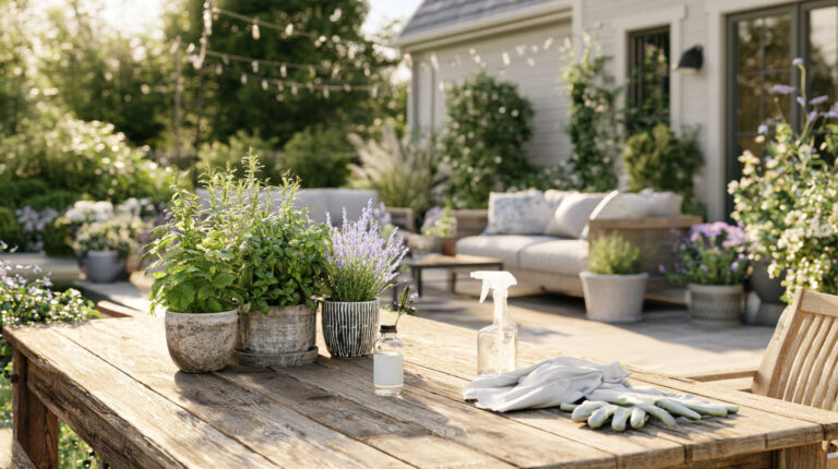 How to Keep Bugs Away from Your Patio