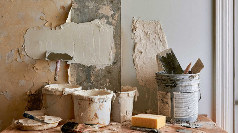 Joint Compound vs. Plaster of Paris for peeling plaster wall repair? 