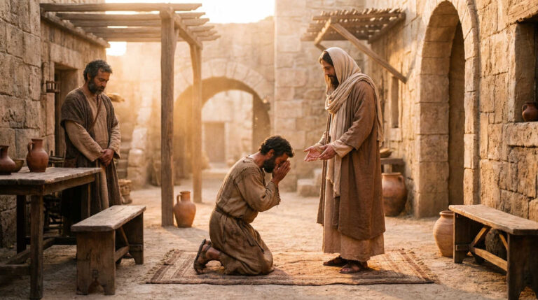Parable of the Two Debtors: Verse, Meaning & Lesson