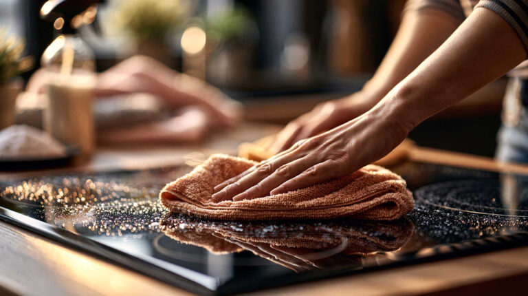 Electric stove top cleaning best practices?