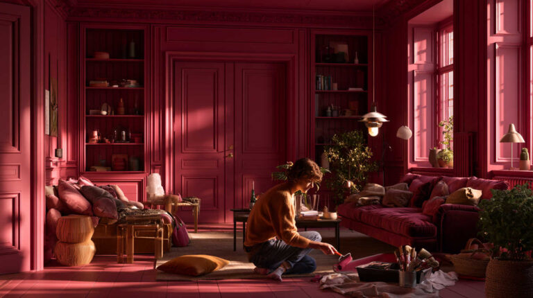 What Is Color Drenching? A Guide to This Bold Paint Trend