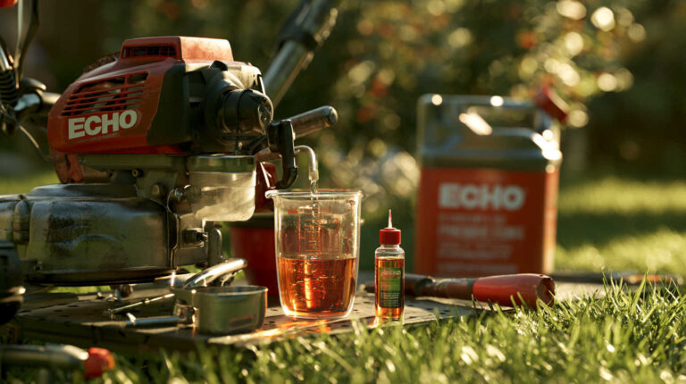What Is the Echo Oil Mix Ratio Chart for String Trimmers