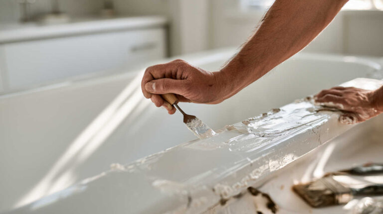 Fixing Your Bathtub: DIY Crack, Chip, and Hole Repair