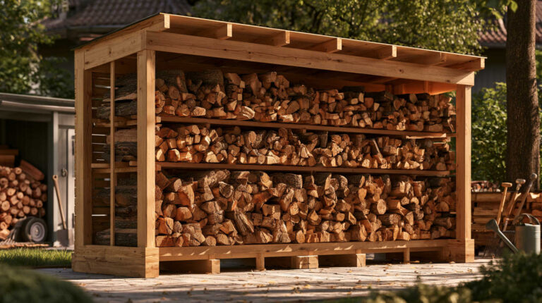 How to Stack and Store Firewood 101