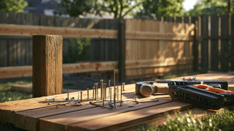 What type of nails do I need for my fence?